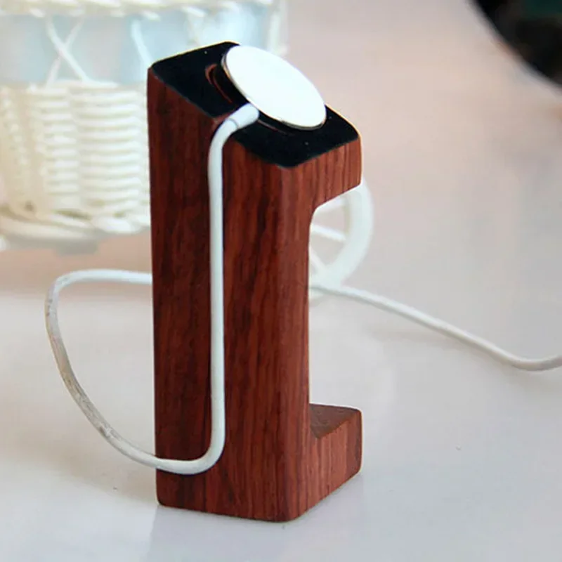 Wooden Apple Watch Charger Sta - đánh giá và giá Smartwatch Watch Accessories