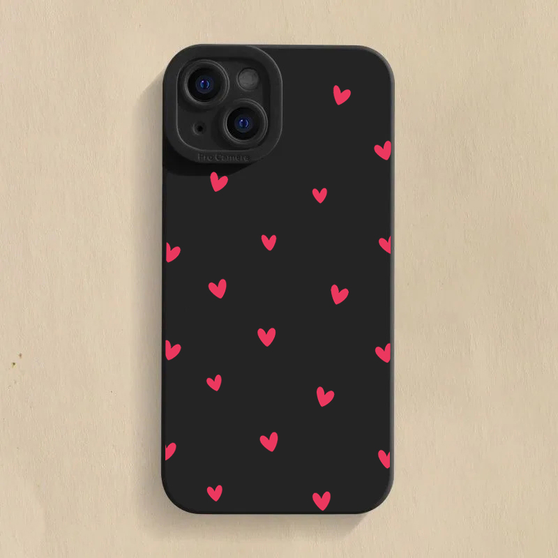 Black Love Heart Protector Pho - đánh giá và giá Samsung Galaxy A55