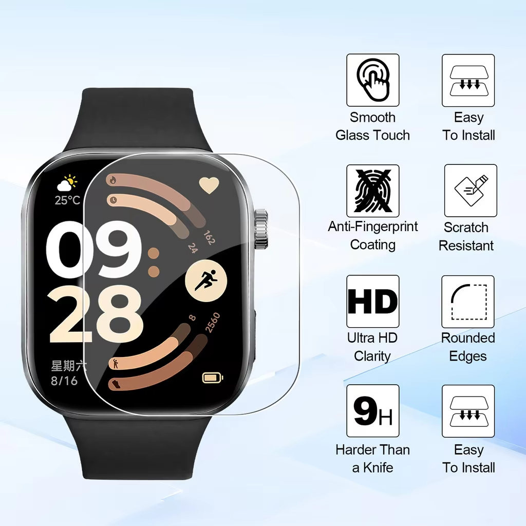 1-5Pcs Soft Film for Xiaomi Re - đánh giá và giá Watch Case Bumper