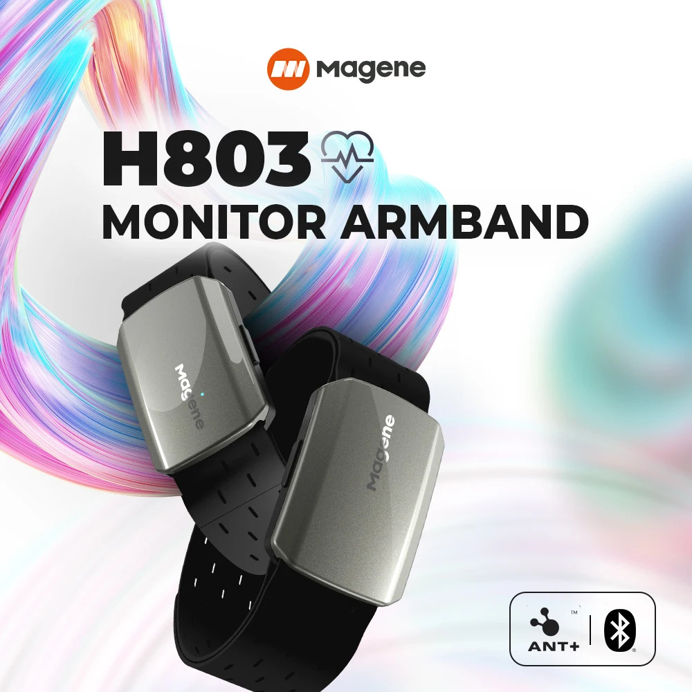 Magene H803 Heart Rate Armband - đánh giá và giá Rugged Sport Strap