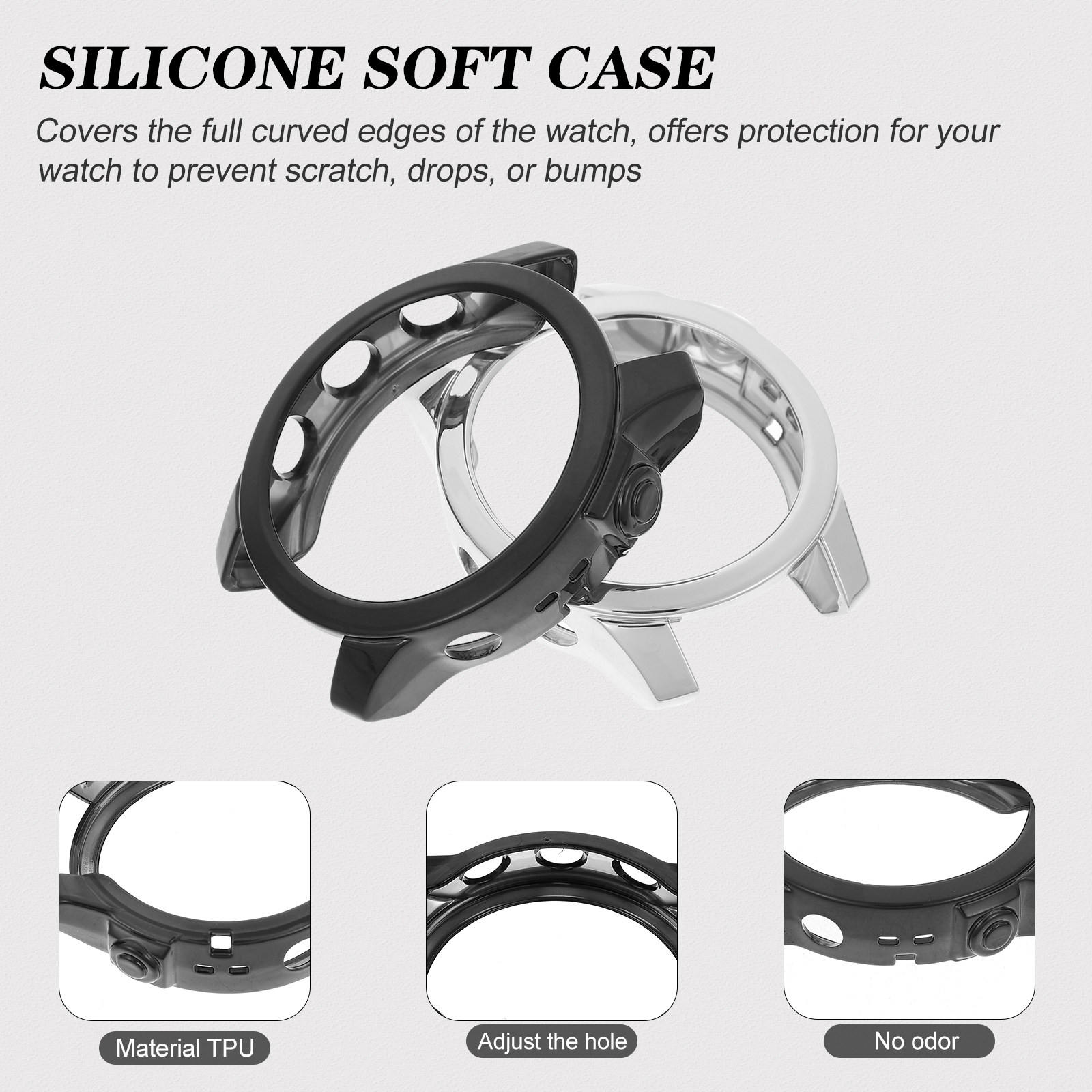 2Pcs Smartwatch Protective Cas - đánh giá và giá Smartwatch Case