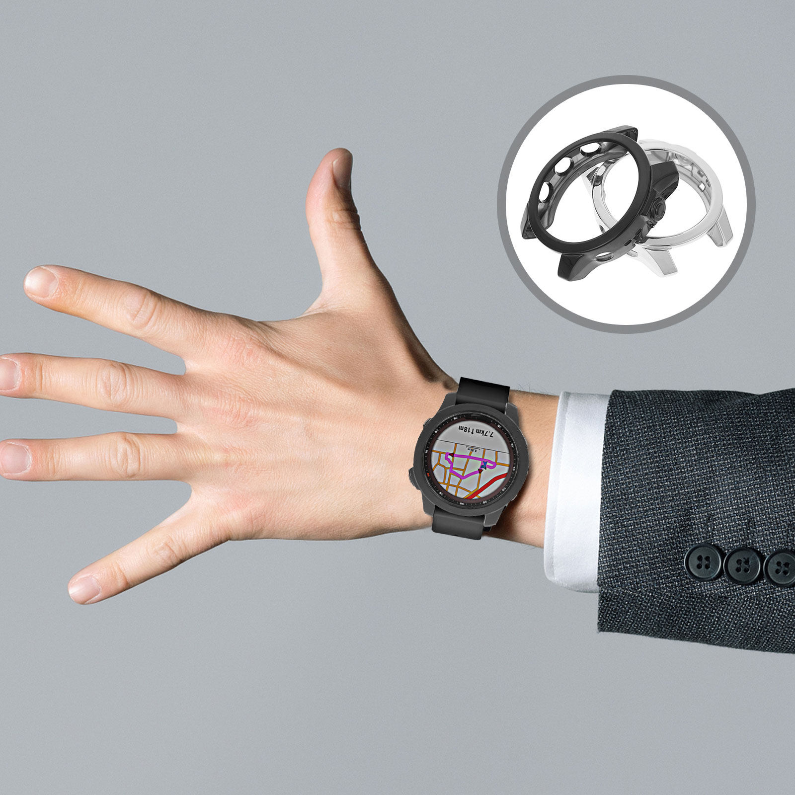 2Pcs Smartwatch Protective Cas - đánh giá và giá Smartwatch Case