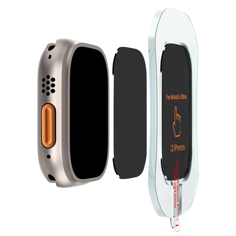 Tempered Glass for Apple Watch - đánh giá và giá Watch Case Bumper