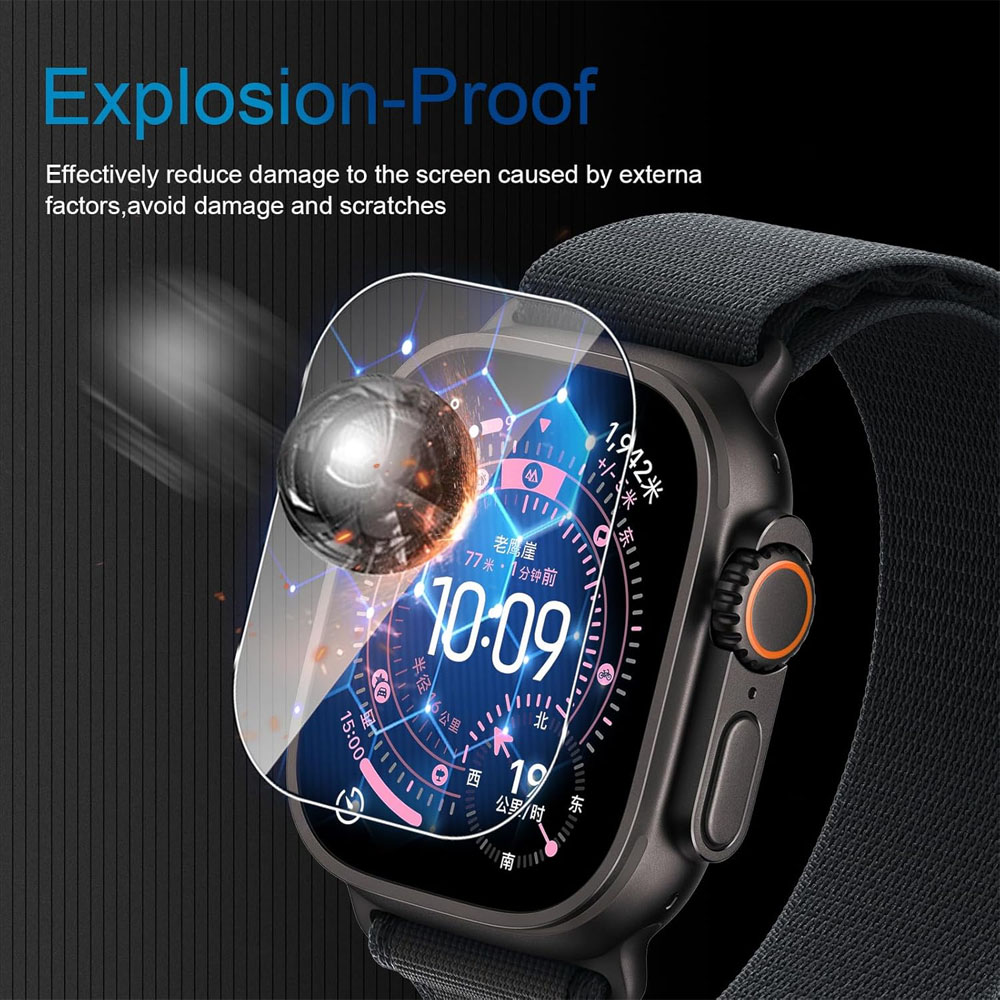 Tempered Glass For Apple Watch - đánh giá và giá Watch Case Bumper