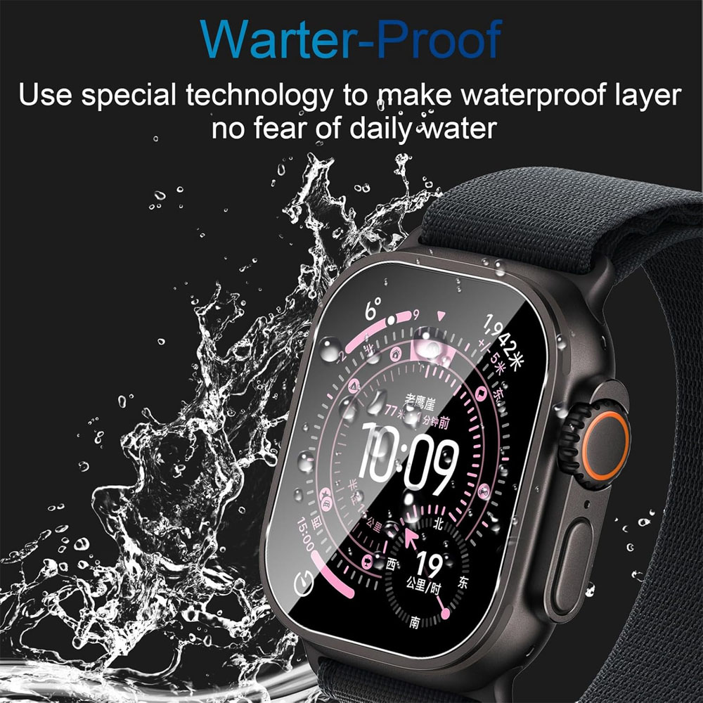 Tempered Glass For Apple Watch - đánh giá và giá Watch Case Bumper
