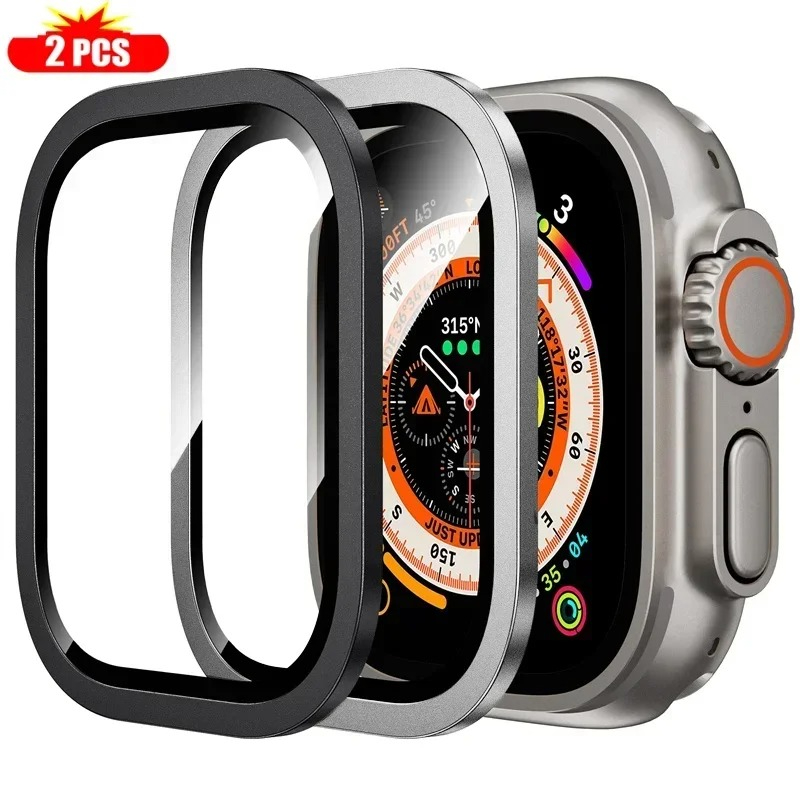 2PCS Tempered Glass for Apple  - đánh giá và giá Smartwatch Case