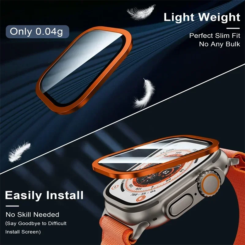 2PCS Tempered Glass for Apple  - đánh giá và giá Smartwatch Case