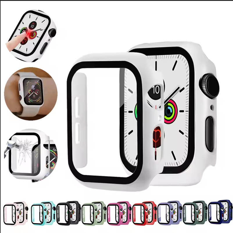 Tempered Glass+Cover For Apple - đánh giá và giá Watch Case Bumper
