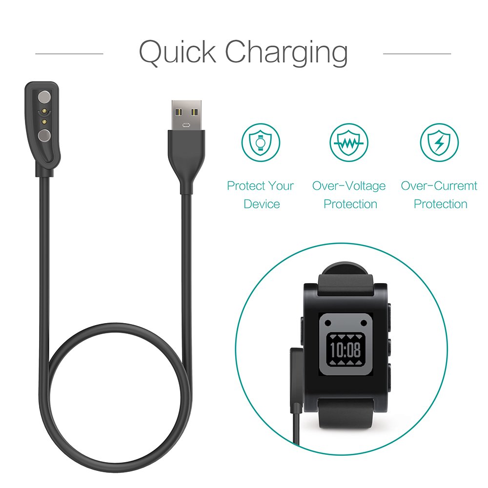 2 Hộp Sạc Dành Cho Pebble Clas - đánh giá và giá Pebble Smartwatch Accessories