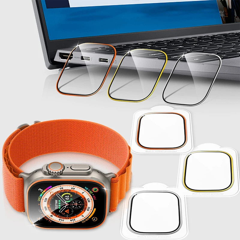Tempered Glass for Apple Watch - đánh giá và giá Watch Case Bumper