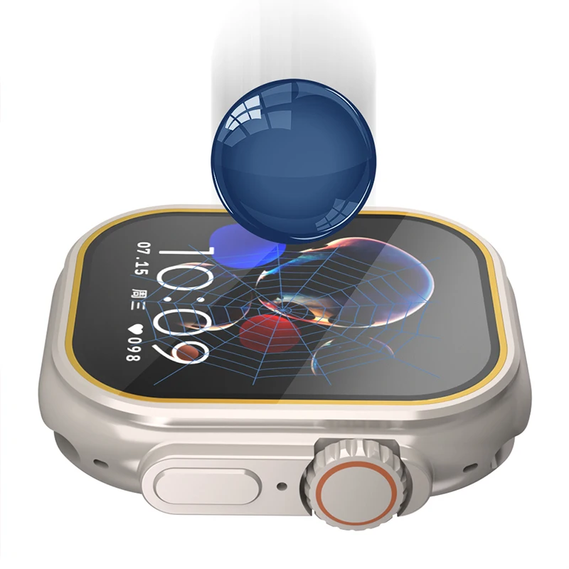 Tempered Glass for Apple Watch - đánh giá và giá Watch Case Bumper
