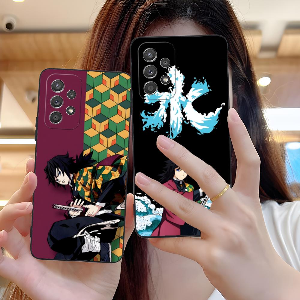 Demon Slayer Giyu Tomioka Phon - đánh giá và giá Samsung Galaxy A55