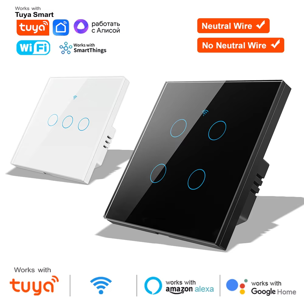 1 2 3 4 Gang WiFi RF 433mhz To - đánh giá và giá Smart Accessories