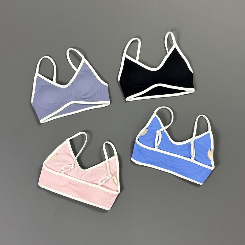 Women Contrastline Yoga Bra V  - đánh giá và giá Rugged Sport Strap