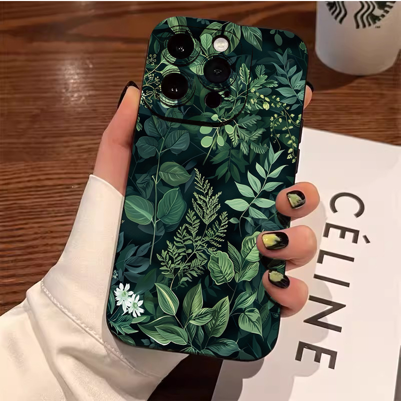 Palm Tree Leaf Flower Phone Ca - đánh giá và giá Samsung Galaxy A55