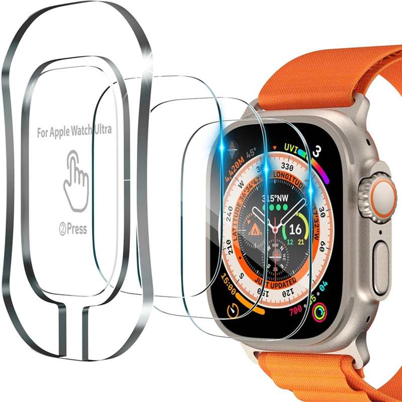 Tempered Glass For Apple Watch - đánh giá và giá Watch Case Bumper
