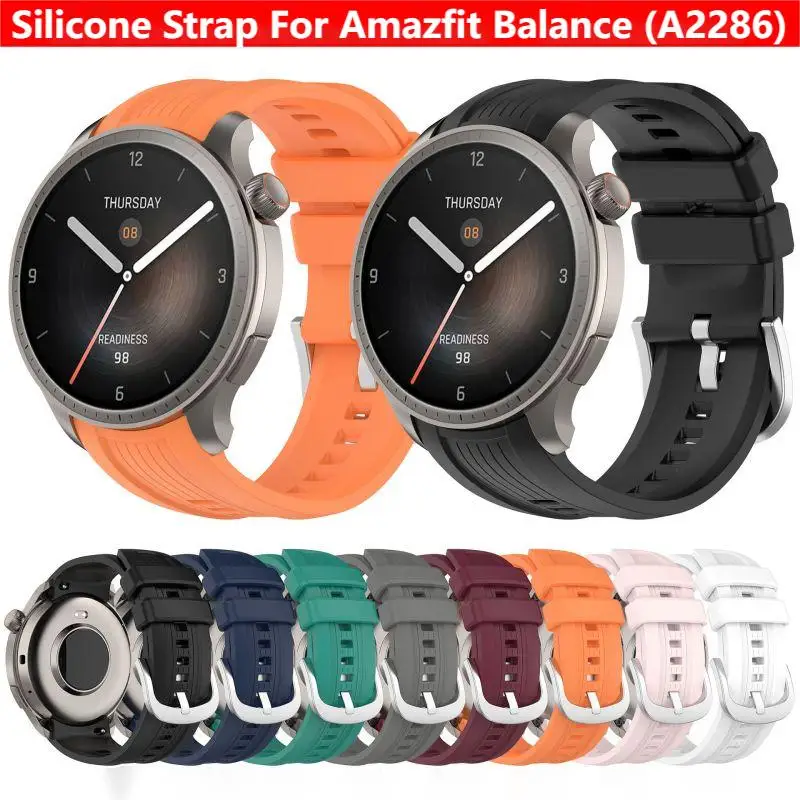 Silicone Strap for Amazfit Bal - đánh giá và giá Silicone Band Replacement