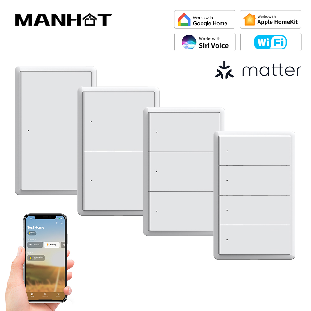 MANHOT Homekit WiFi Smart Swit - đánh giá và giá Smart Accessories