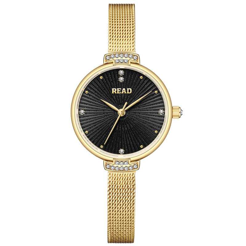 READ Women Quartz Watch | Blac - đánh giá và giá Stainless Mesh Band