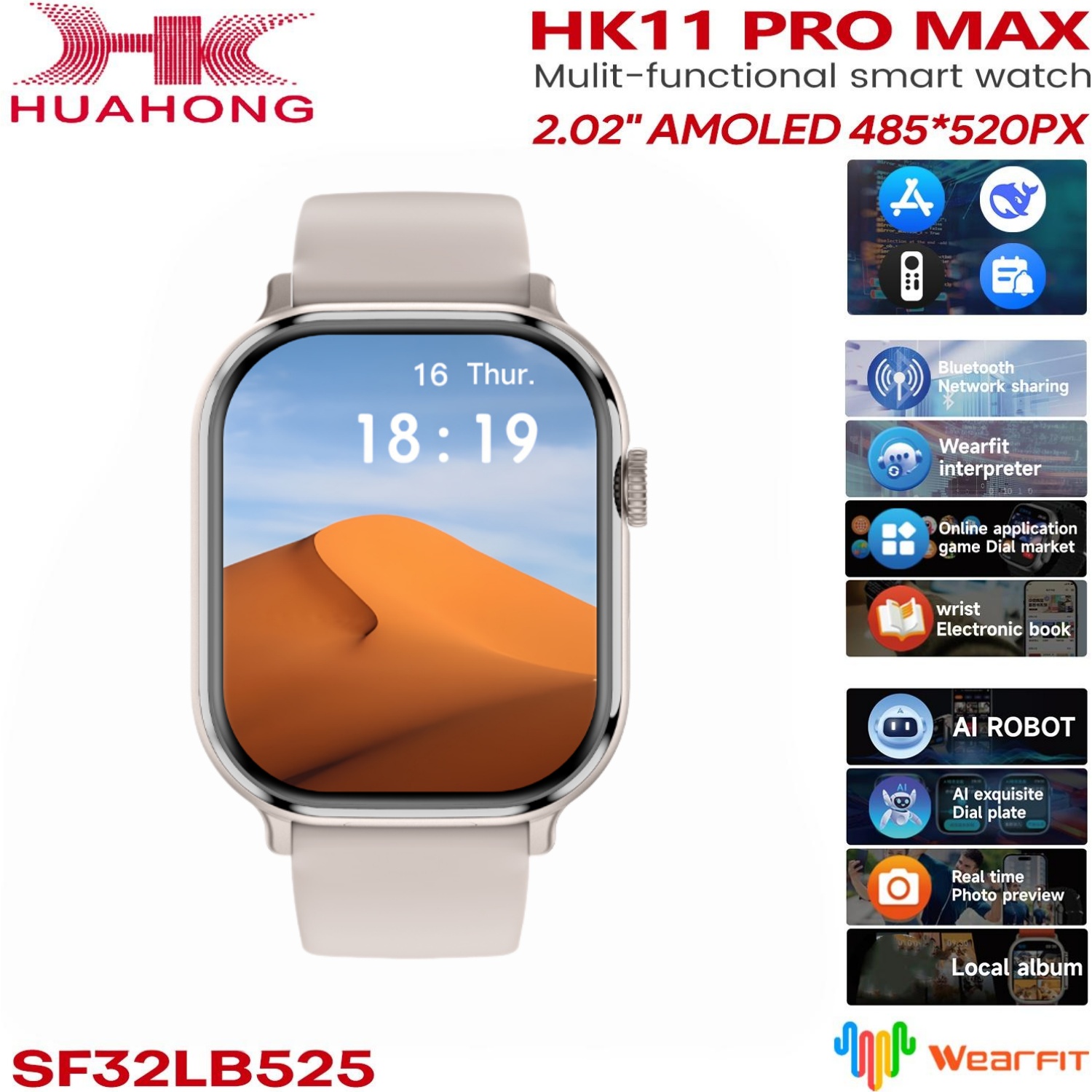 Original HK11 Pro MAX SmartWat - đánh giá và giá Smartwatch Nexus