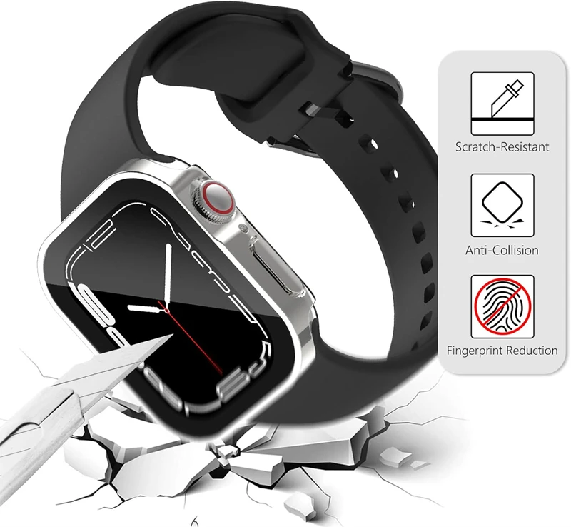 Waterproof Hard PC Screen Prot - đánh giá và giá Smartwatch Case