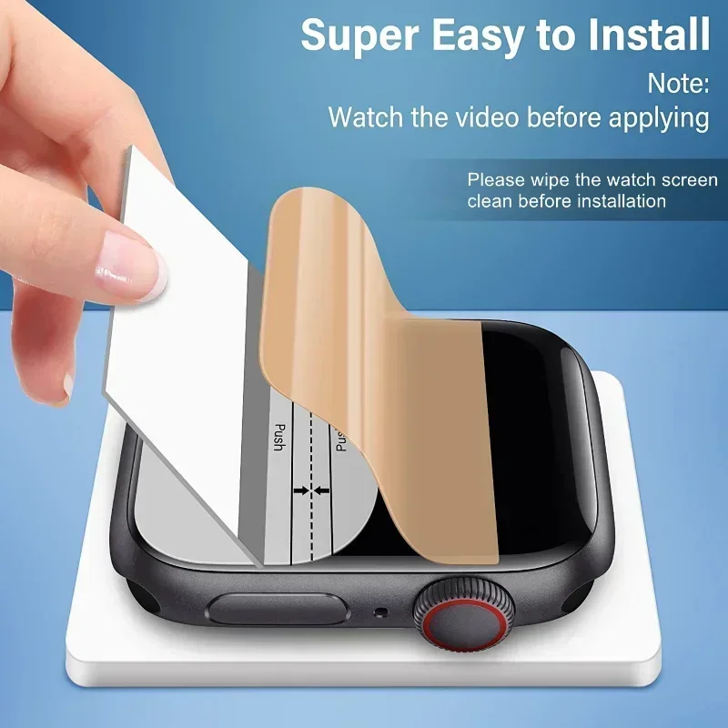 Hydrogel Screen Protector Film - đánh giá và giá Watch Case Bumper