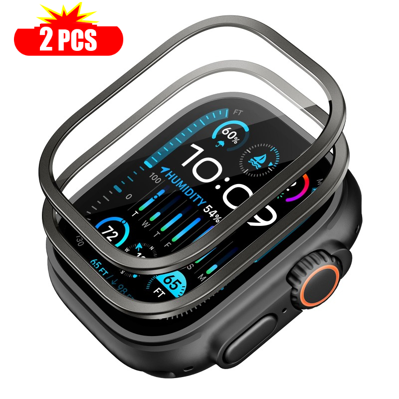 2pcs Tempered Glass for Apple  - đánh giá và giá Watch Case Bumper