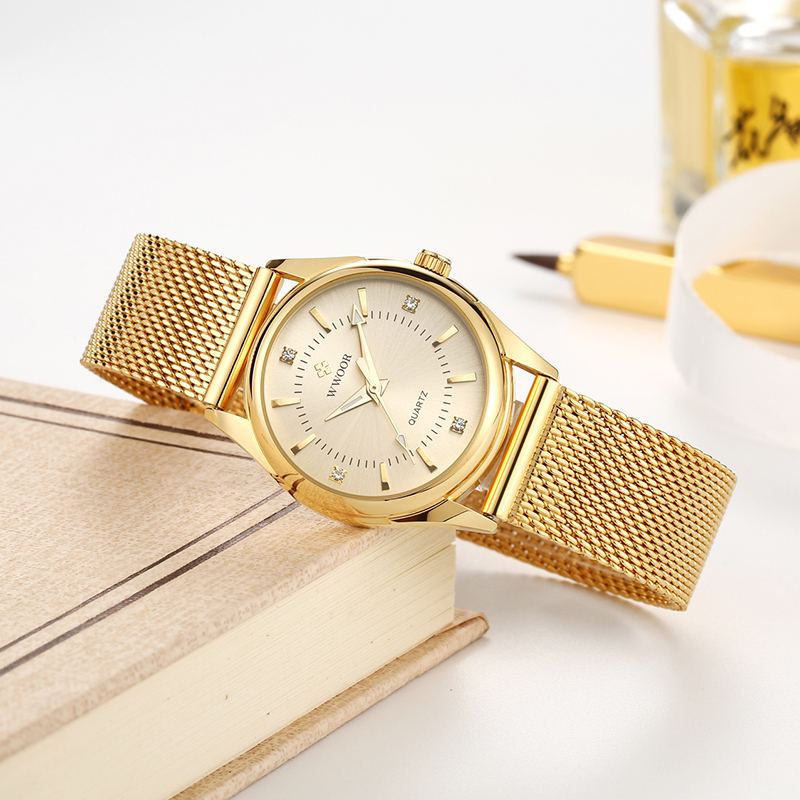 Đồng Hồ Nam WWOOR Thương Hiệu  - đánh giá và giá Stainless Mesh Band