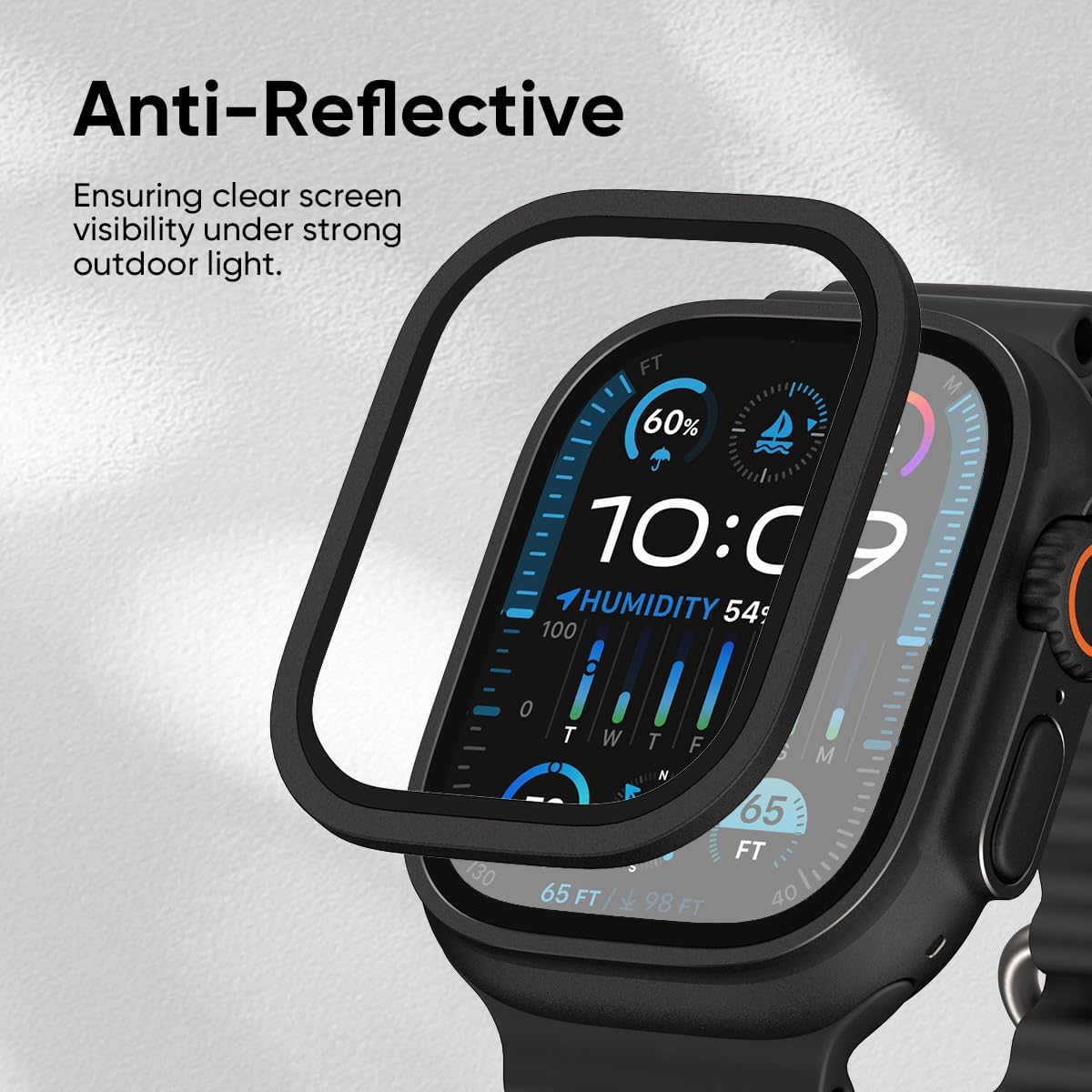 Tempered Glass Film For Apple  - đánh giá và giá Watch Case Bumper