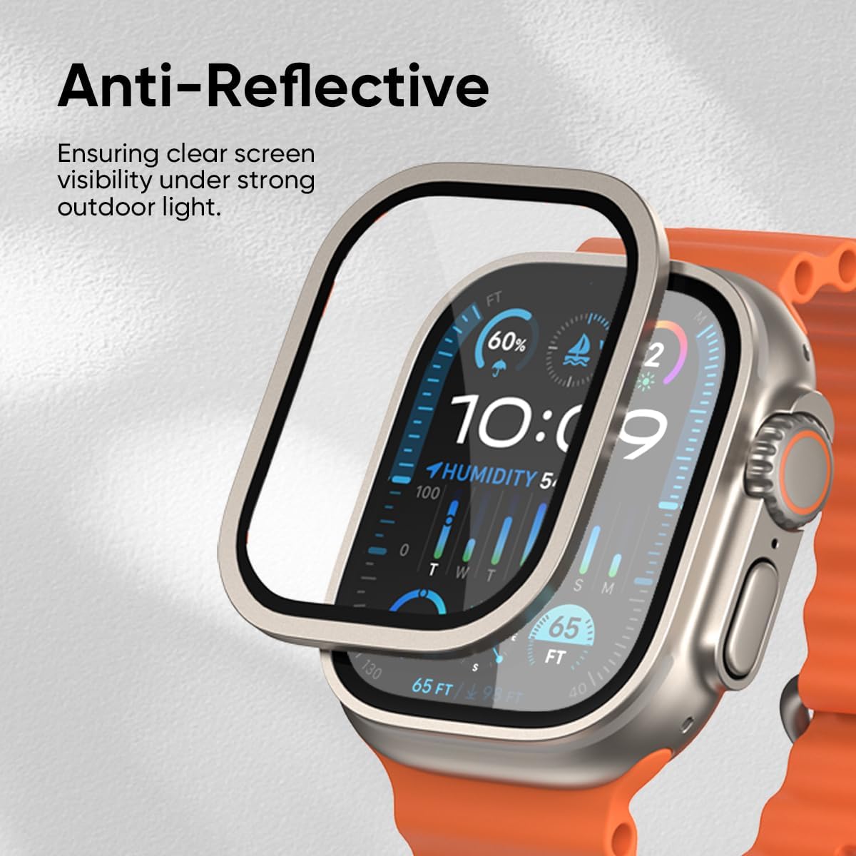 Tempered Glass Film For Apple  - đánh giá và giá Watch Case Bumper