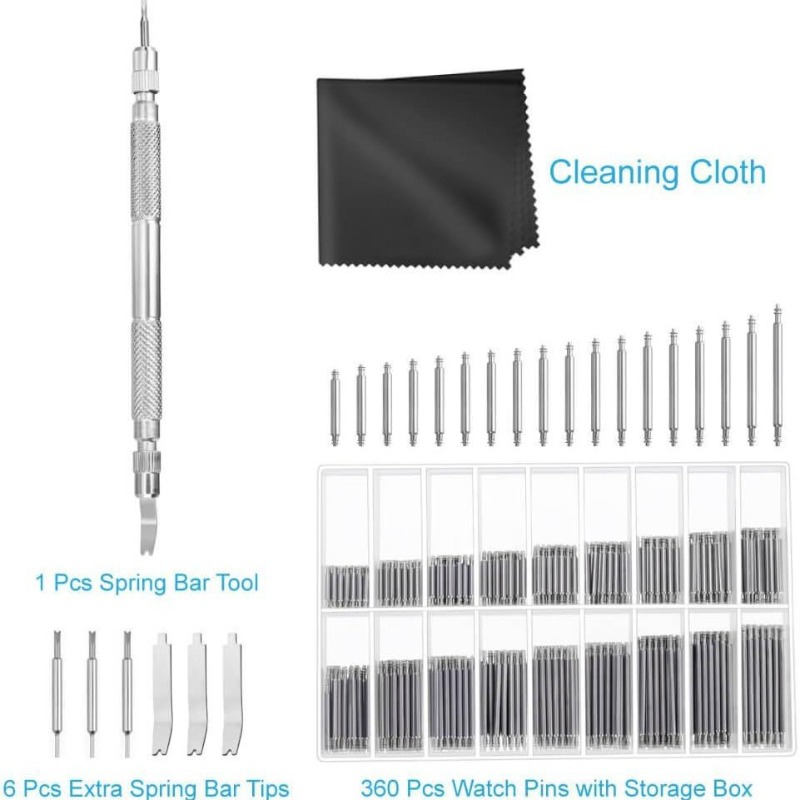 Universal 368Pcs Watch Repair  - đánh giá và giá Tool Kit Strap Change